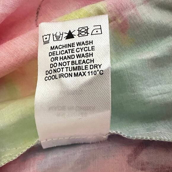 Crosby By Mollie Burch Cata Colorful Ruffle Tank Top Size XS - Picture 7 of 9